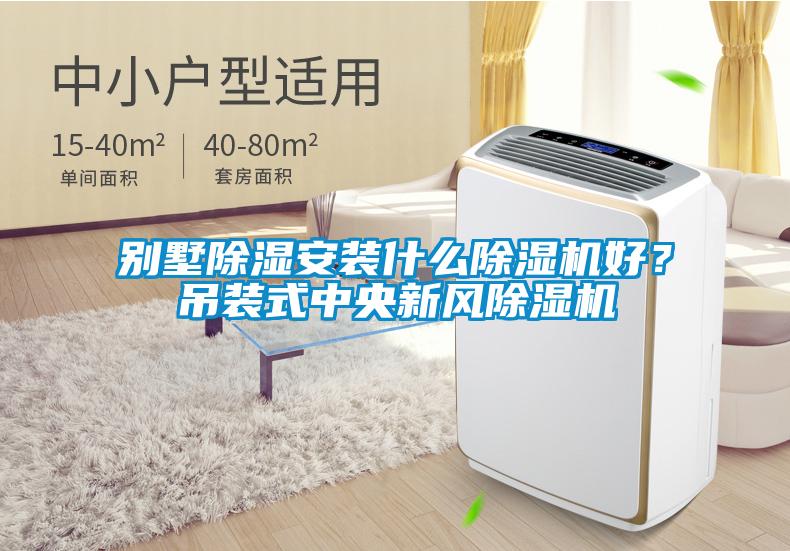 別墅除濕安裝什么除濕機好？吊裝式中央新風除濕機