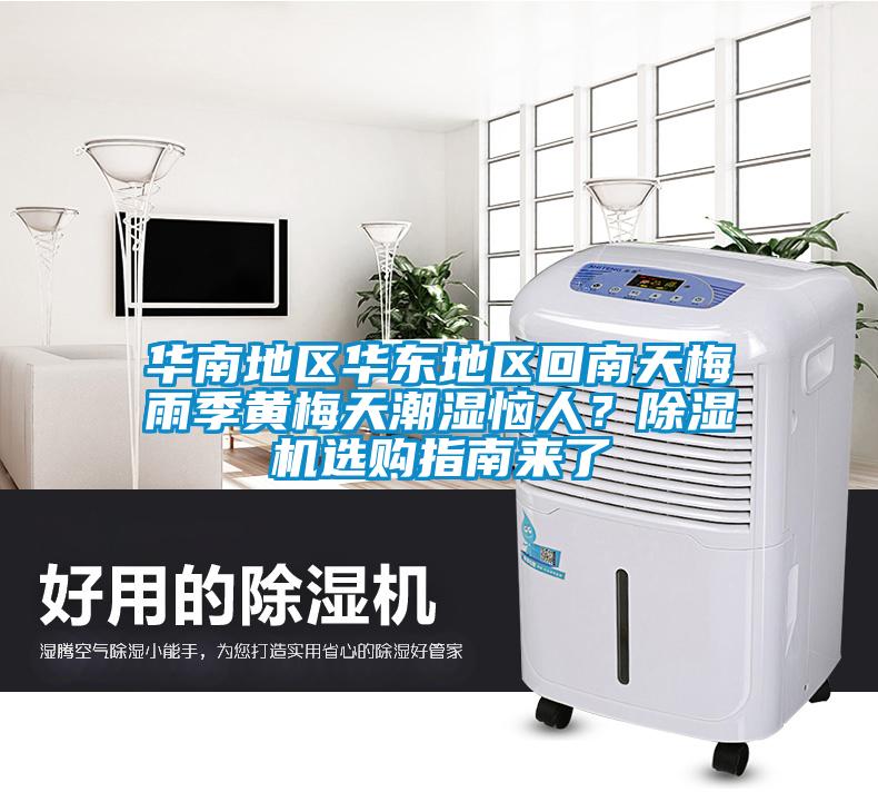 華南地區(qū)華東地區(qū)回南天梅雨季黃梅天潮濕惱人？除濕機(jī)選購(gòu)指南來了
