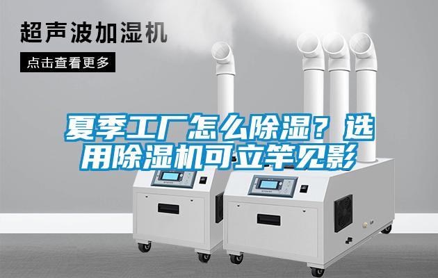 夏季工廠怎么除濕？選用除濕機(jī)可立竿見影