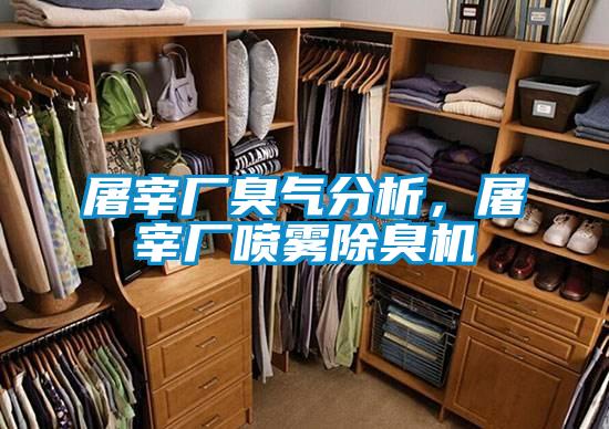 屠宰廠臭氣分析，屠宰廠噴霧除臭機