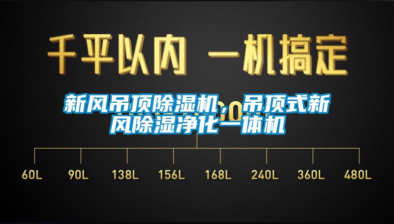 新風(fēng)吊頂除濕機(jī)，吊頂式新風(fēng)除濕凈化一體機(jī)