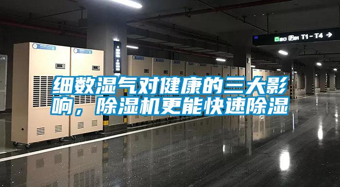 細數(shù)濕氣對健康的三大影響，除濕機更能快速除濕