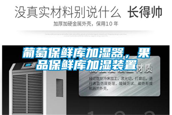 葡萄保鮮庫加濕器，果品保鮮庫加濕裝置