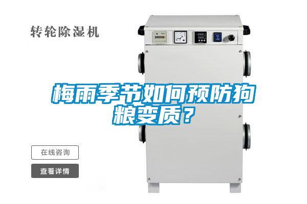 梅雨季節(jié)如何預(yù)防狗糧變質(zhì)？