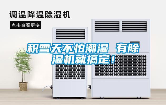 積雪天不怕潮濕 有除濕機(jī)就搞定！