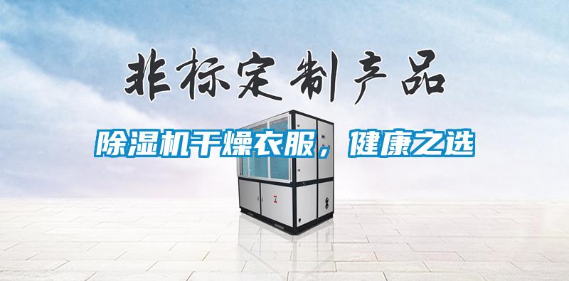 除濕機干燥衣服，健康之選