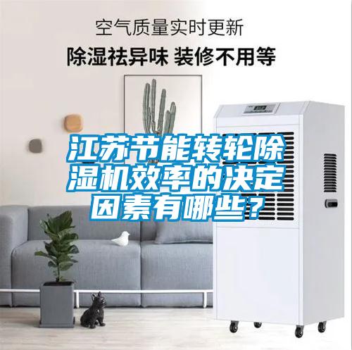 江蘇節(jié)能轉(zhuǎn)輪除濕機效率的決定因素有哪些？