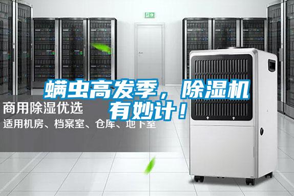 螨蟲高發(fā)季，除濕機有妙計！