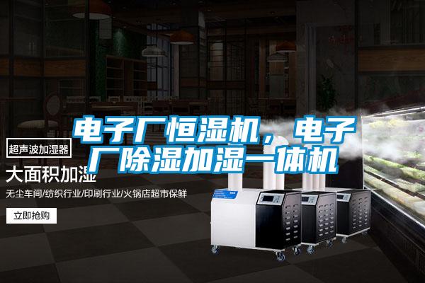 電子廠恒濕機(jī)，電子廠除濕加濕一體機(jī)