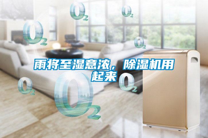 雨將至濕意濃，除濕機(jī)用起來(lái)