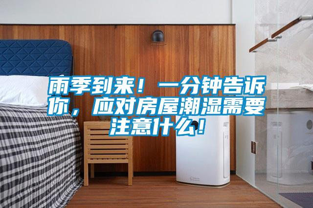 雨季到來！一分鐘告訴你，應(yīng)對(duì)房屋潮濕需要注意什么！
