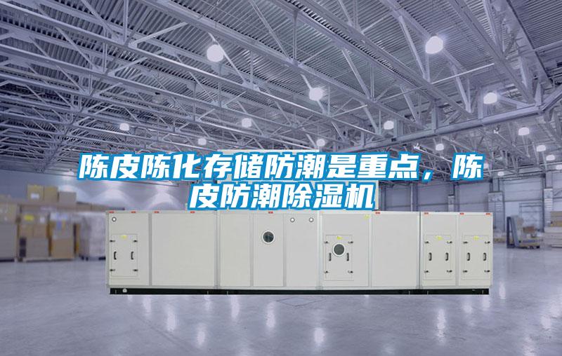 陳皮陳化存儲防潮是重點，陳皮防潮除濕機