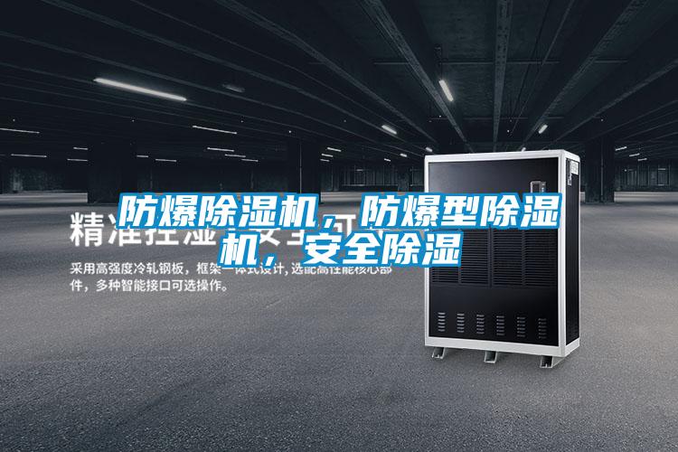 防爆除濕機，防爆型除濕機，安全除濕