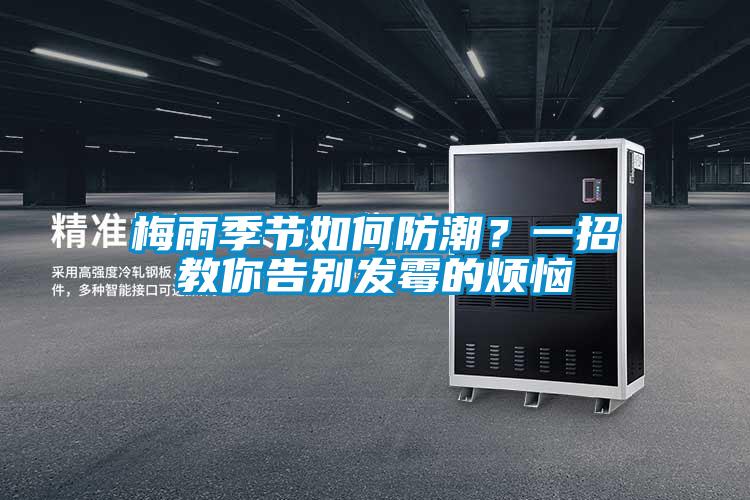 梅雨季節(jié)如何防潮？一招教你告別發(fā)霉的煩惱