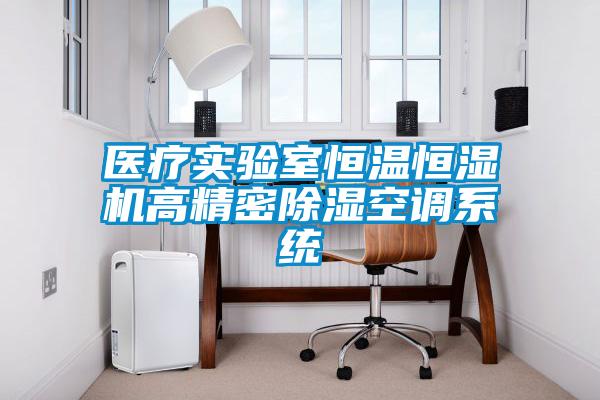 醫(yī)療實驗室恒溫恒濕機高精密除濕空調系統