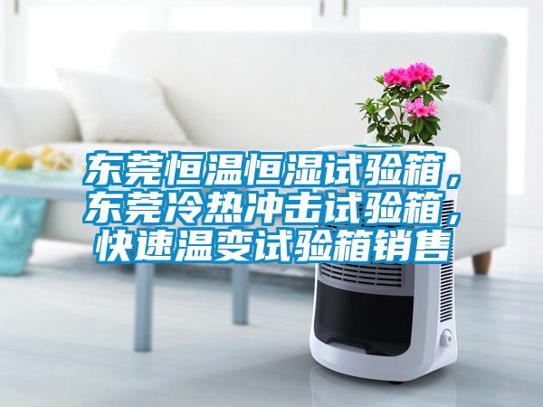 東莞恒溫恒濕試驗箱，東莞冷熱沖擊試驗箱，快速溫變試驗箱銷售