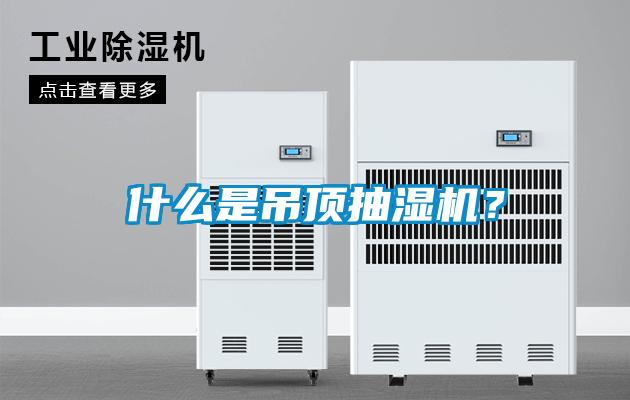 什么是吊頂抽濕機(jī)？