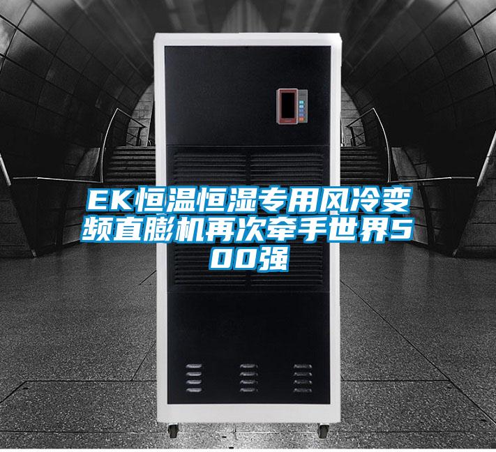 EK恒溫恒濕專用風(fēng)冷變頻直膨機(jī)再次牽手世界500強