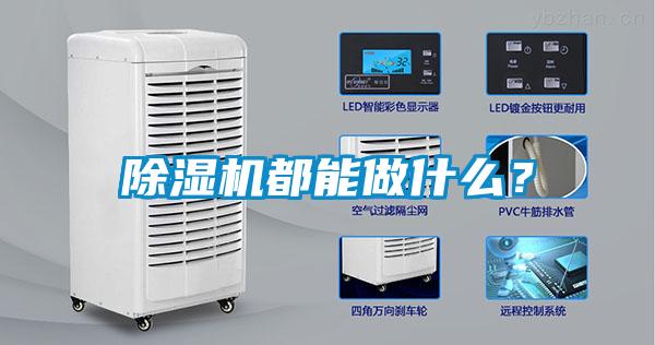 除濕機都能做什么？