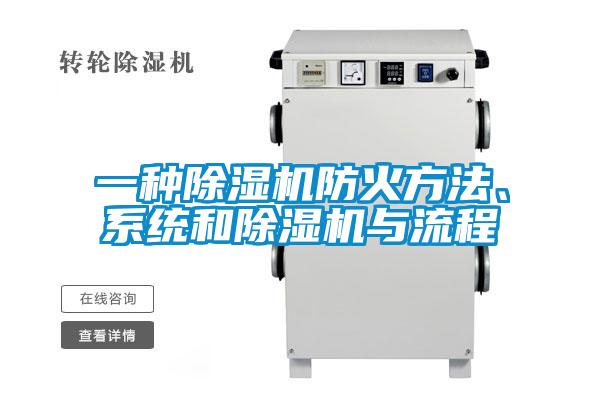一種除濕機(jī)防火方法、系統(tǒng)和除濕機(jī)與流程