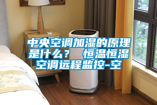 中央空調(diào)加濕的原理是什么？ 恒溫恒濕空調(diào)遠程監(jiān)控-空
