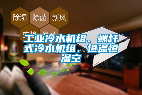 工業(yè)冷水機(jī)組、螺桿式冷水機(jī)組、恒溫恒濕空