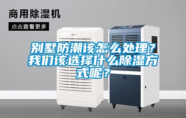 別墅防潮該怎么處理？我們該選擇什么除濕方式呢？