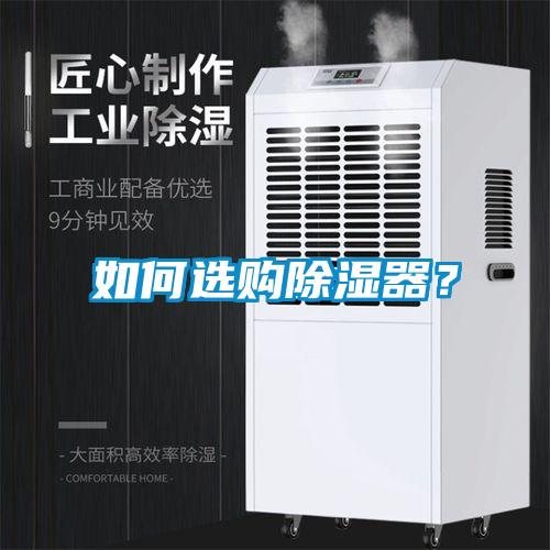 如何選購除濕器？