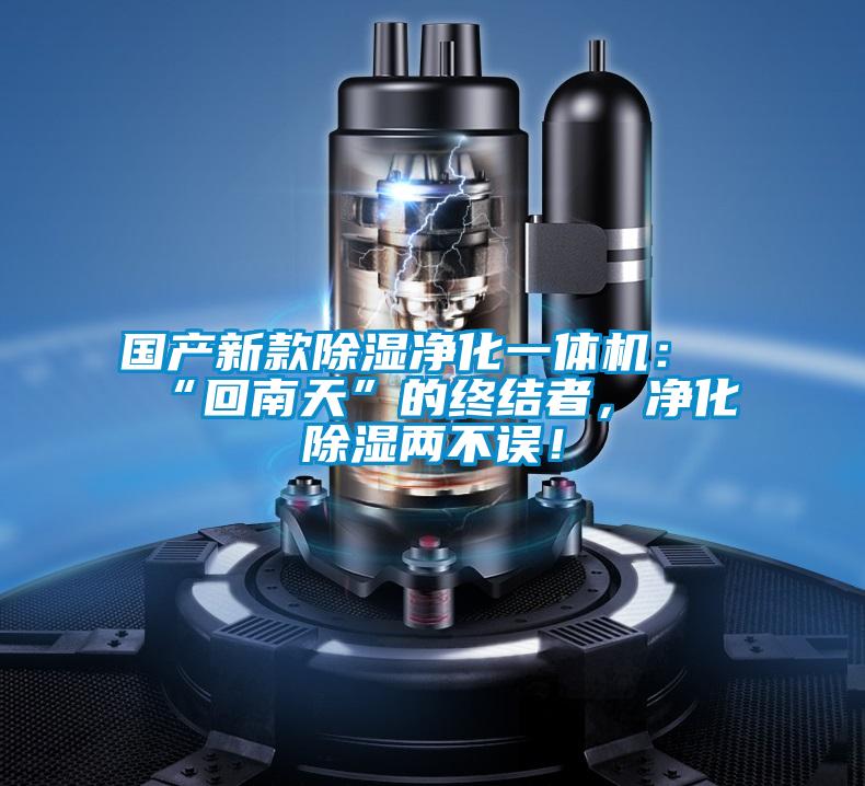 國產(chǎn)新款除濕凈化一體機(jī)：“回南天”的終結(jié)者，凈化除濕兩不誤！