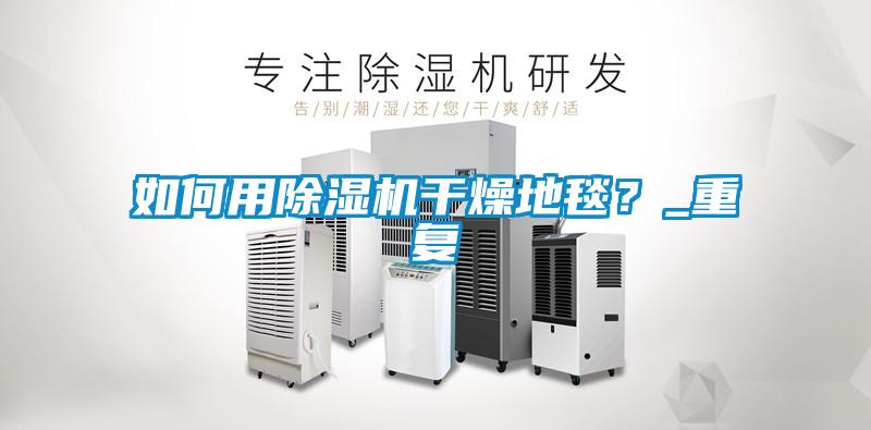 如何用除濕機(jī)干燥地毯？_重復(fù)