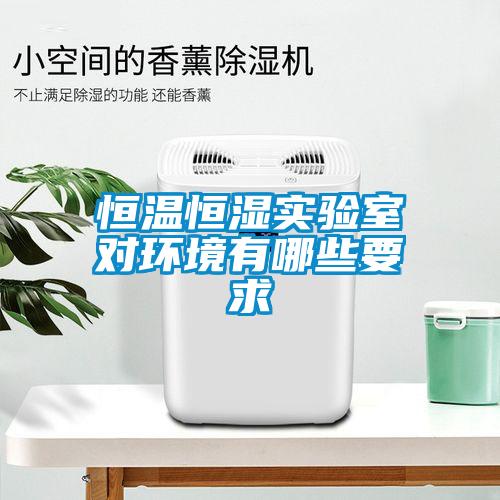恒溫恒濕實(shí)驗(yàn)室對環(huán)境有哪些要求