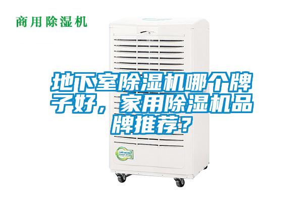 地下室除濕機哪個牌子好，家用除濕機品牌推薦？