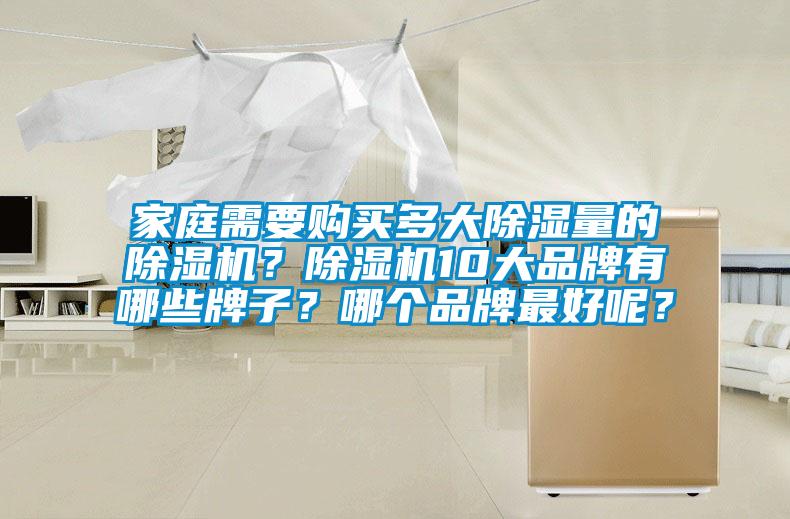 家庭需要購買多大除濕量的除濕機(jī)？除濕機(jī)10大品牌有哪些牌子？哪個品牌最好呢？