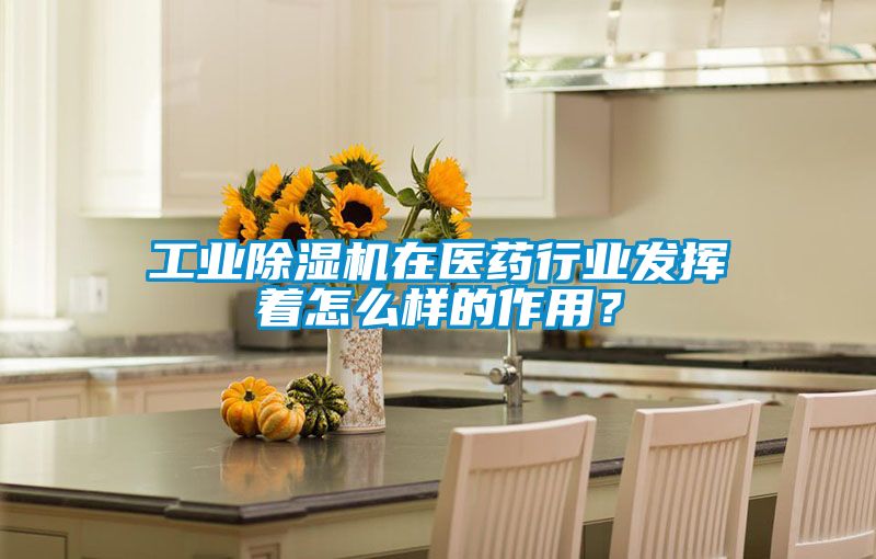 工業(yè)除濕機在醫(yī)藥行業(yè)發(fā)揮著怎么樣的作用？