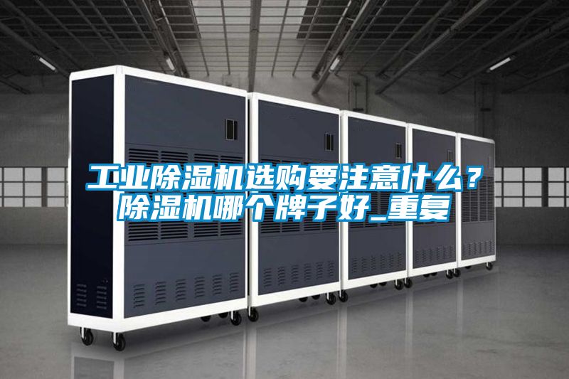 工業(yè)除濕機選購要注意什么？除濕機哪個牌子好_重復(fù)
