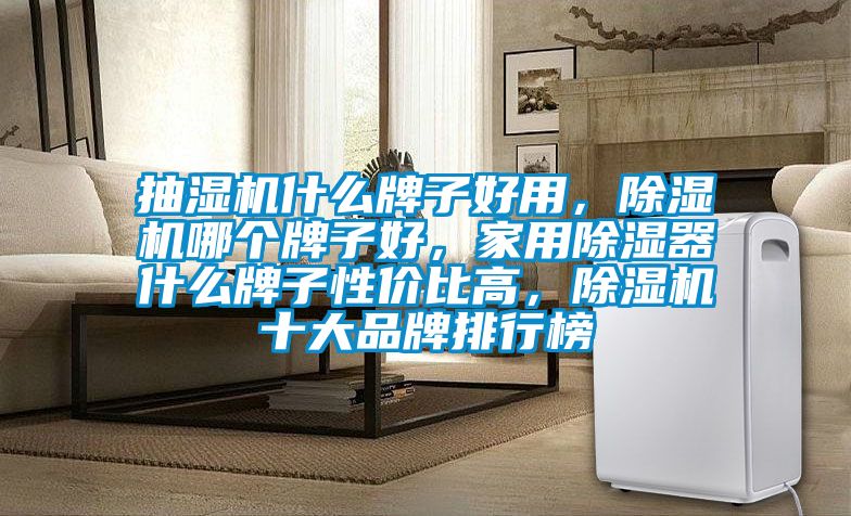 抽濕機什么牌子好用，除濕機哪個牌子好，家用除濕器什么牌子性價比高，除濕機十大品牌排行榜