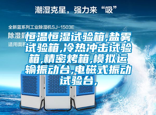 恒溫恒濕試驗(yàn)箱,鹽霧試驗(yàn)箱,冷熱沖擊試驗(yàn)箱,精密烤箱,模擬運(yùn)輸振動臺,電磁式振動試驗(yàn)臺,