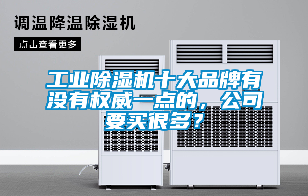 工業(yè)除濕機(jī)十大品牌有沒有權(quán)威一點(diǎn)的，公司要買很多？
