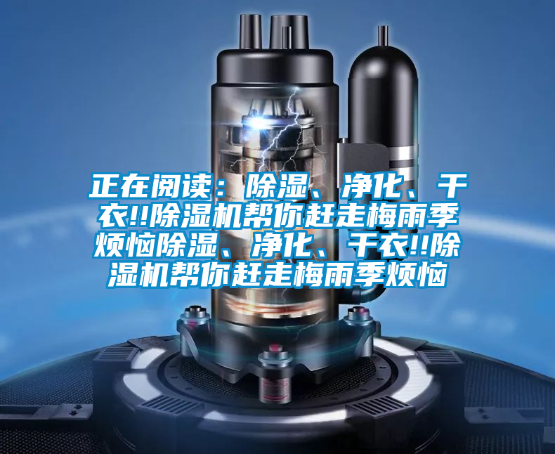 正在閱讀：除濕、凈化、干衣!!除濕機幫你趕走梅雨季煩惱除濕、凈化、干衣!!除濕機幫你趕走梅雨季煩惱