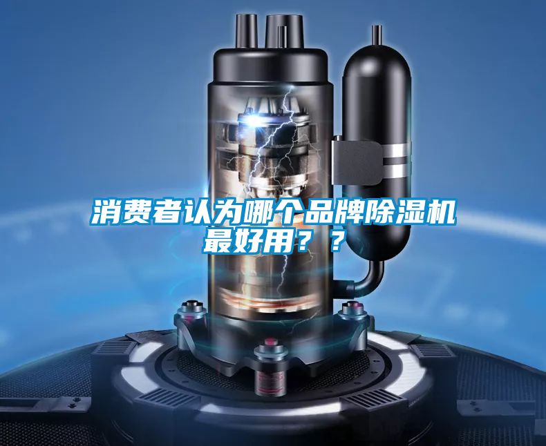 消費者認為哪個品牌除濕機最好用？？