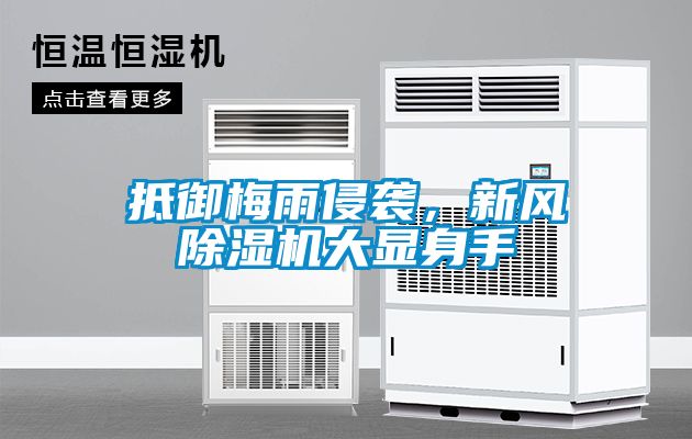 抵御梅雨侵襲，新風(fēng)除濕機(jī)大顯身手