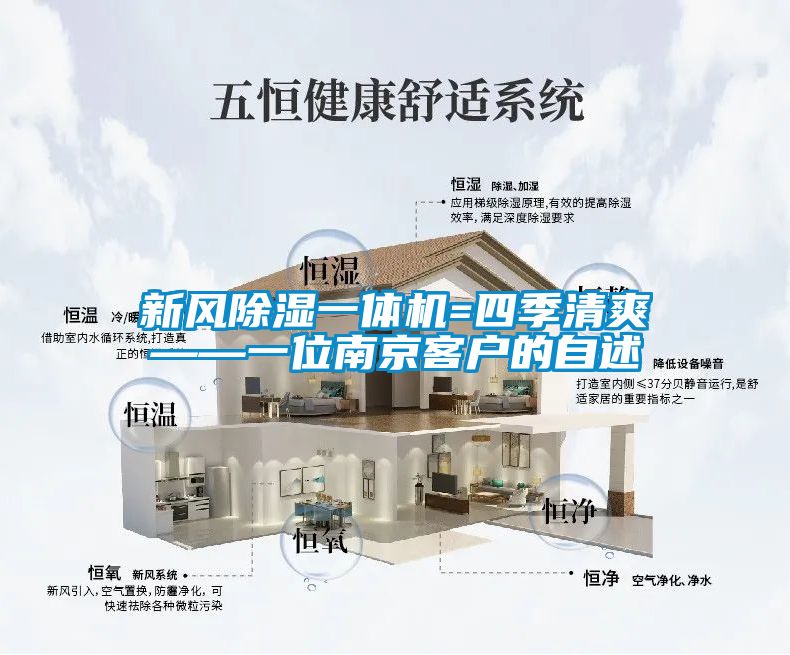 新風(fēng)除濕一體機(jī)=四季清爽——一位南京客戶的自述