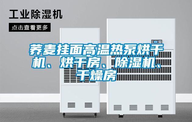蕎麥掛面高溫?zé)岜煤娓蓹C(jī)、烘干房、除濕機(jī)、干燥房