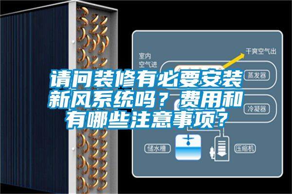 請問裝修有必要安裝新風(fēng)系統(tǒng)嗎？費用和有哪些注意事項？
