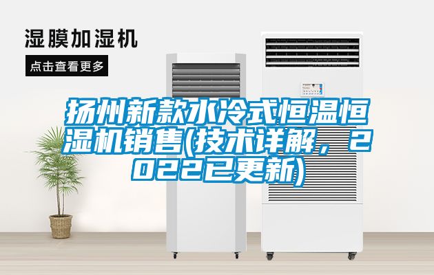 揚(yáng)州新款水冷式恒溫恒濕機(jī)銷售(技術(shù)詳解，2022已更新)