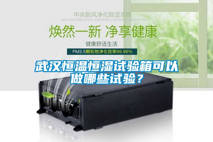 武漢恒溫恒濕試驗(yàn)箱可以做哪些試驗(yàn)？