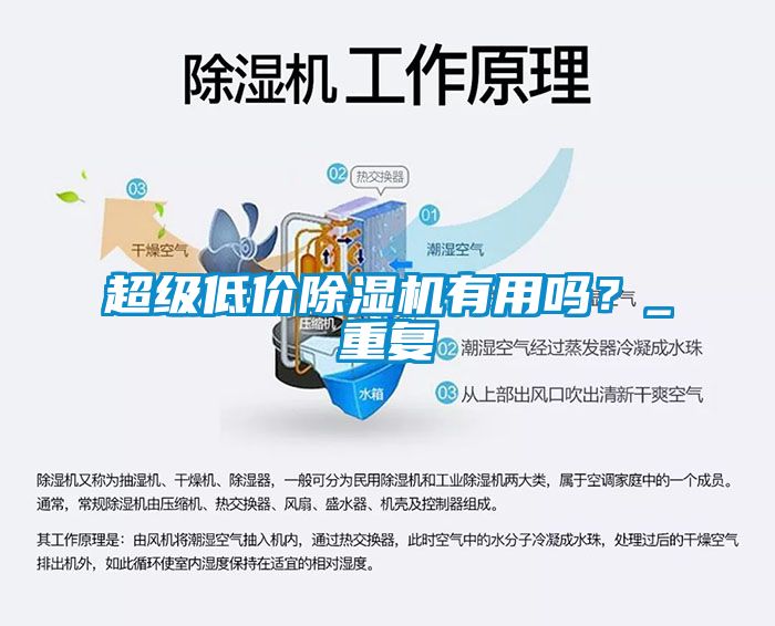 超級(jí)低價(jià)除濕機(jī)有用嗎？_重復(fù)