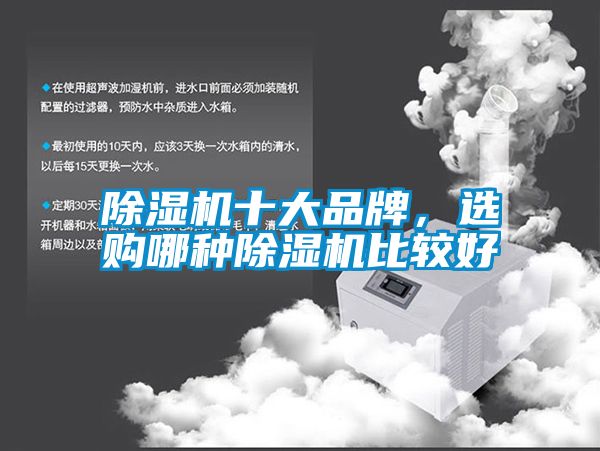 除濕機十大品牌，選購哪種除濕機比較好