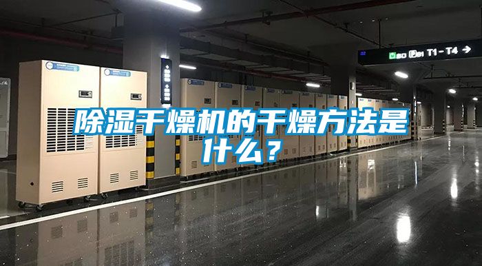 除濕干燥機(jī)的干燥方法是什么？