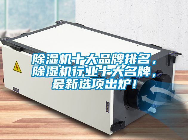 除濕機十大品牌排名，除濕機行業(yè)十大名牌，最新選項出爐！